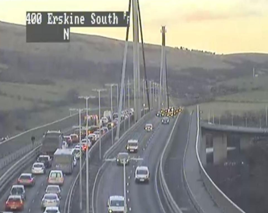 traffic news erskine bridge