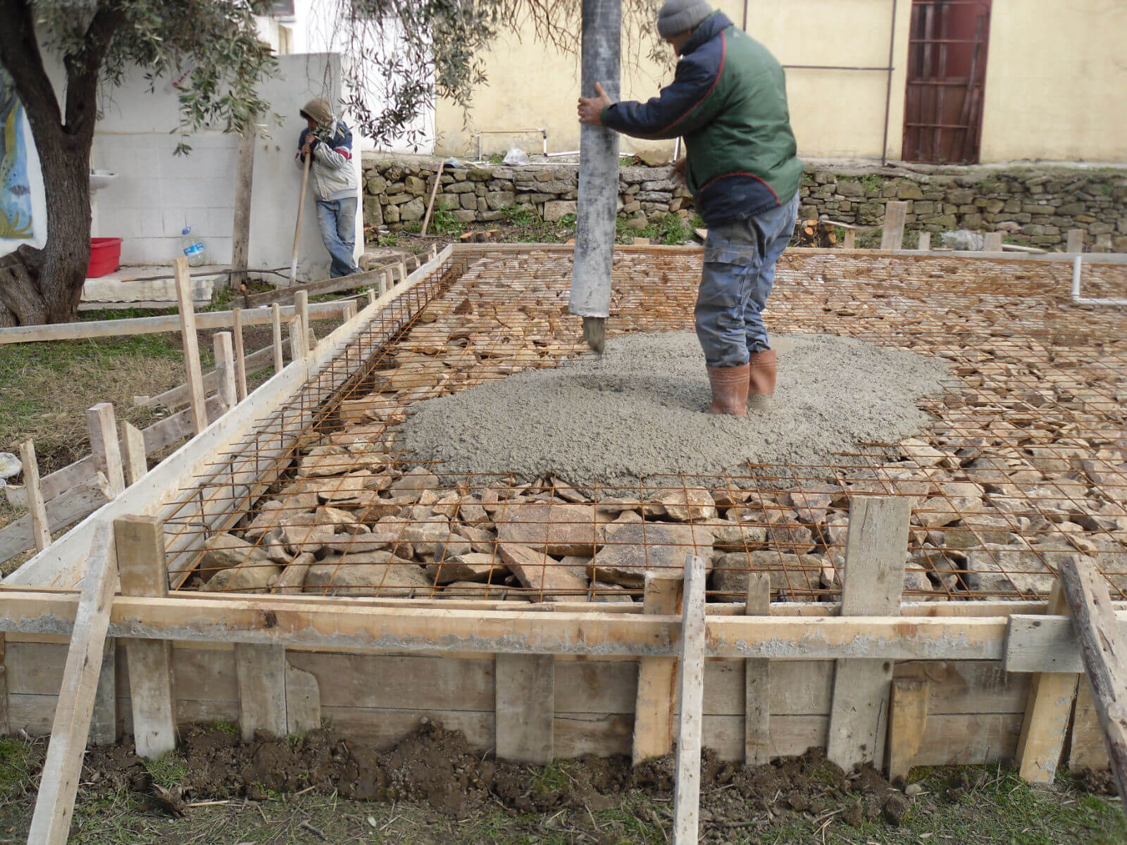 prefabrik ev için zemin beton fiyatları