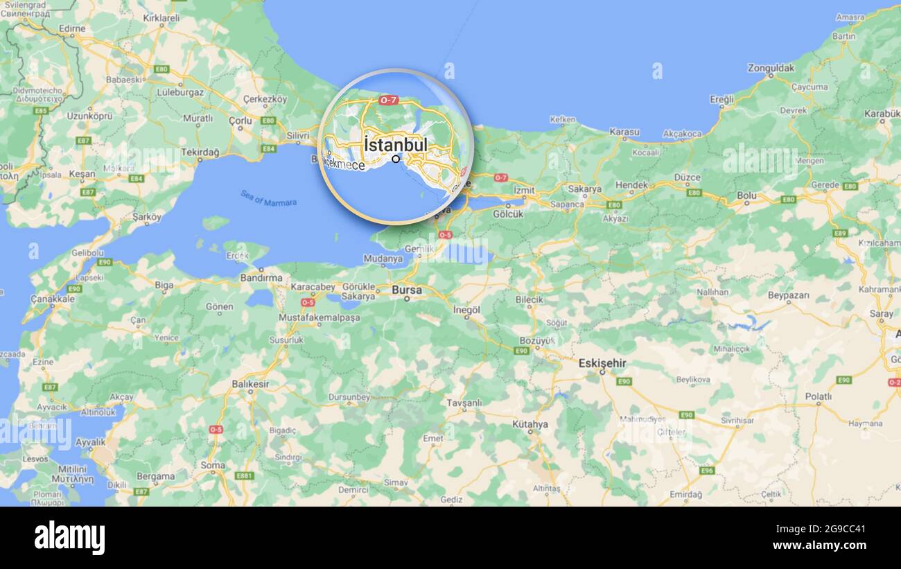 google maps istanbul turkey