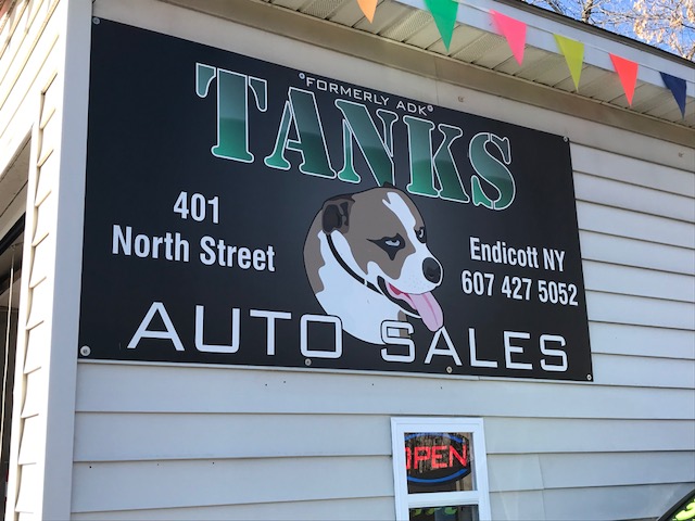 tanks auto endicott