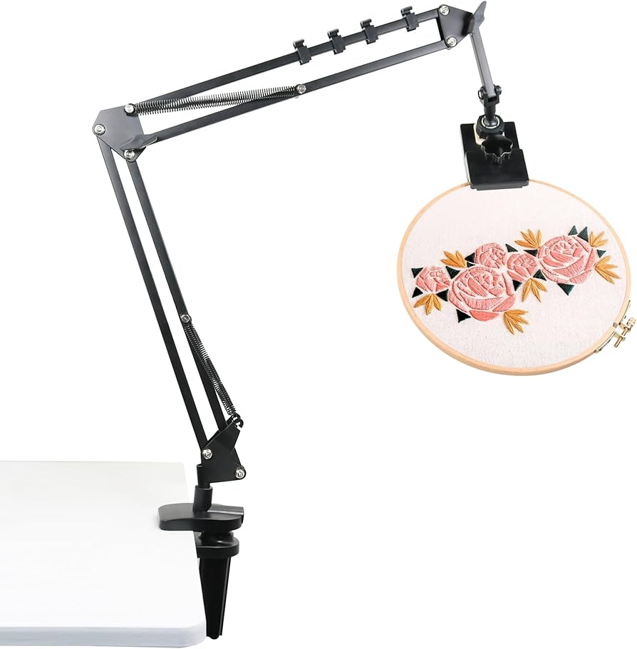 metal embroidery stand