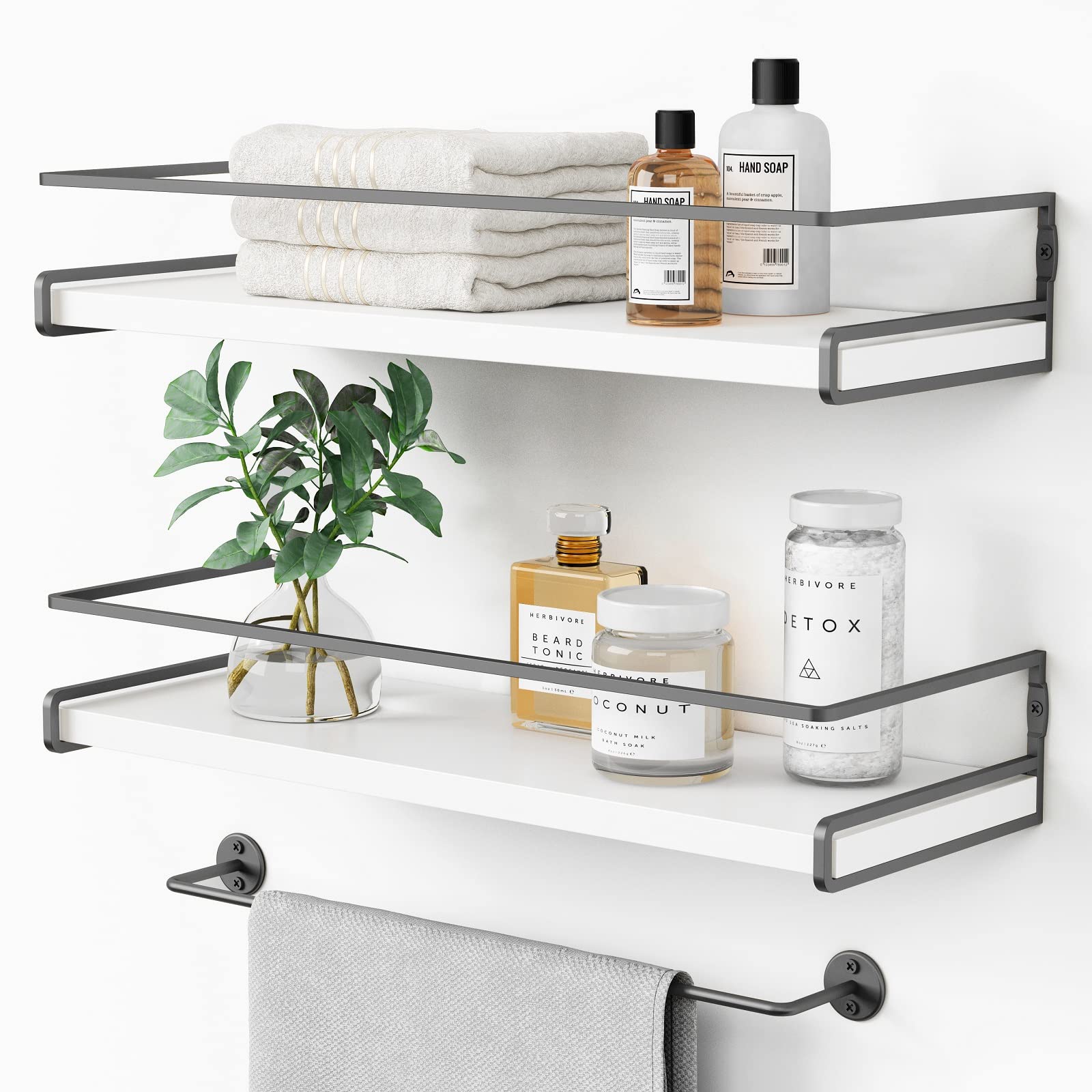 bathroom hanging rack