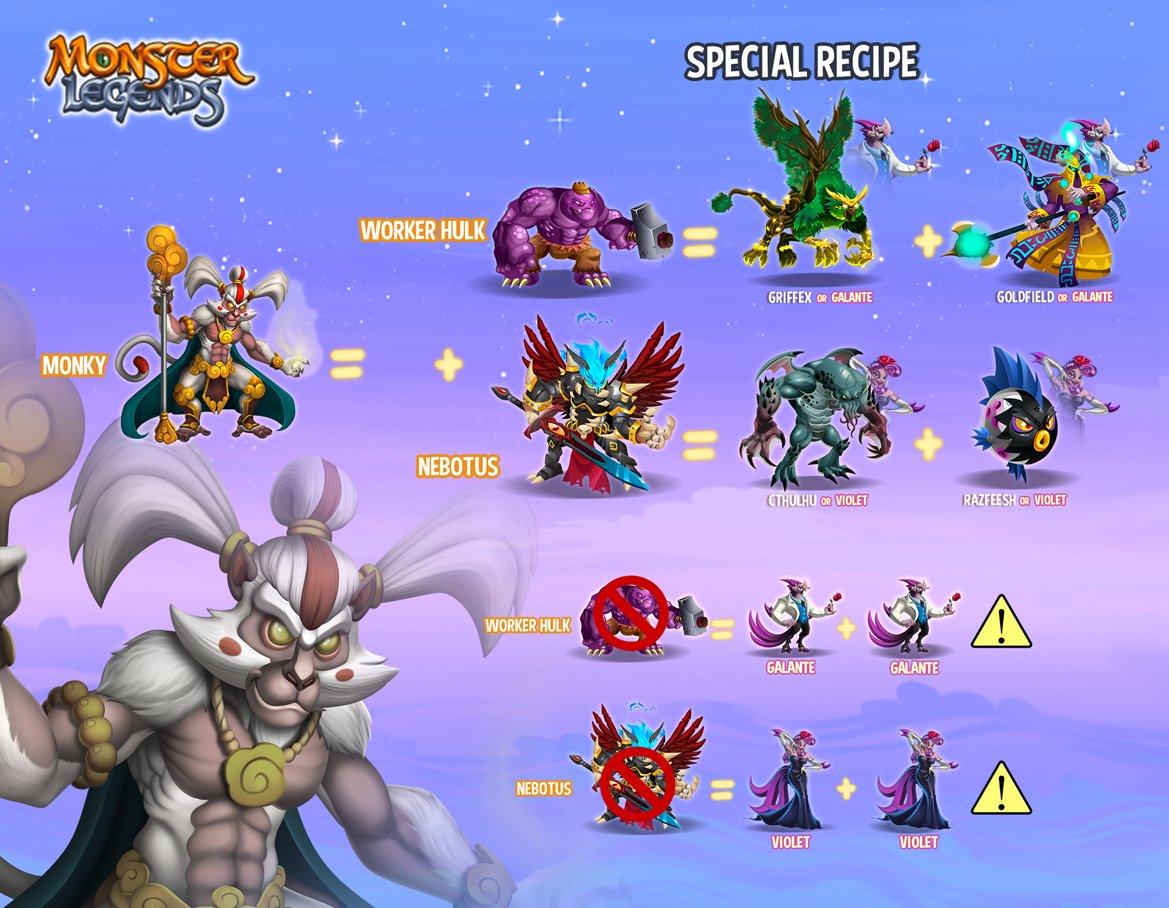 monster legends legendary breeding