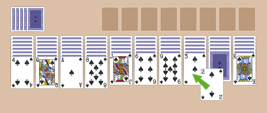 spider solitaire full screen free