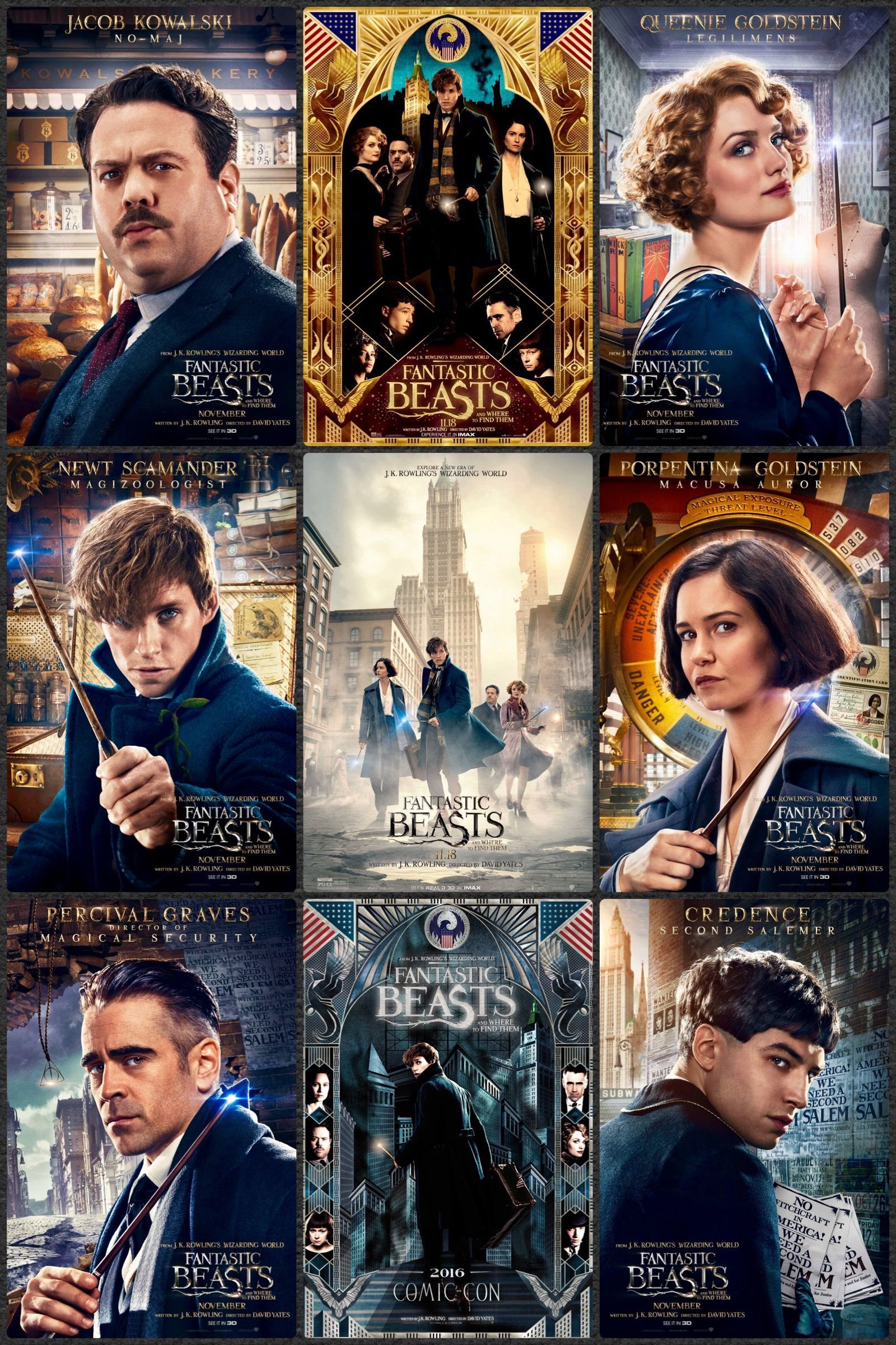 fantastic beast movies in order