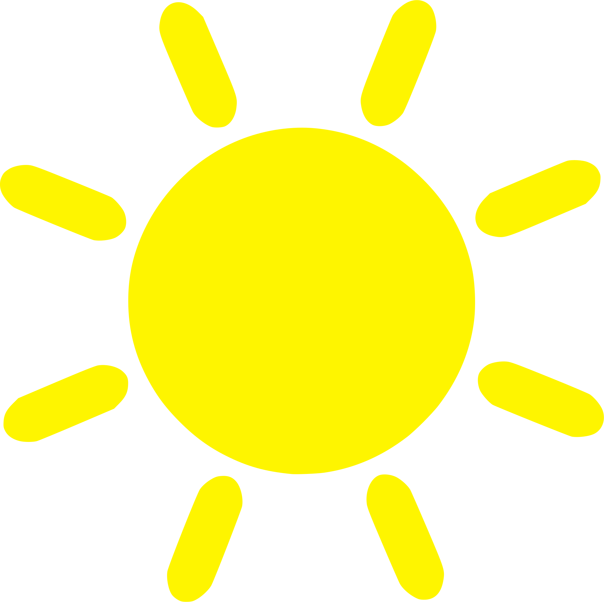 yellow sun png