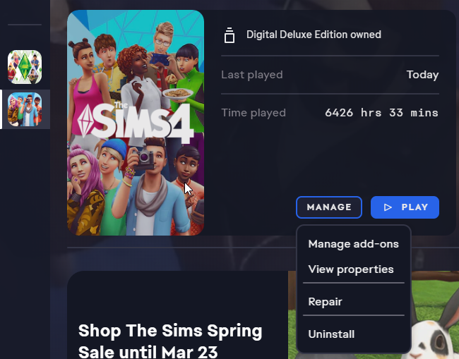 sims 4 add ons not downloading