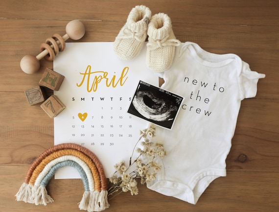 etsy pregnancy announcement