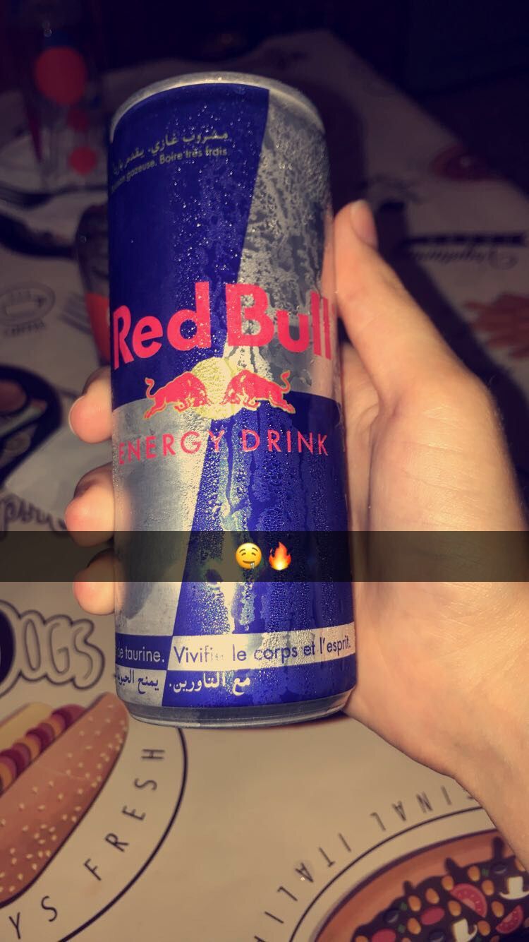 fake snap red bull