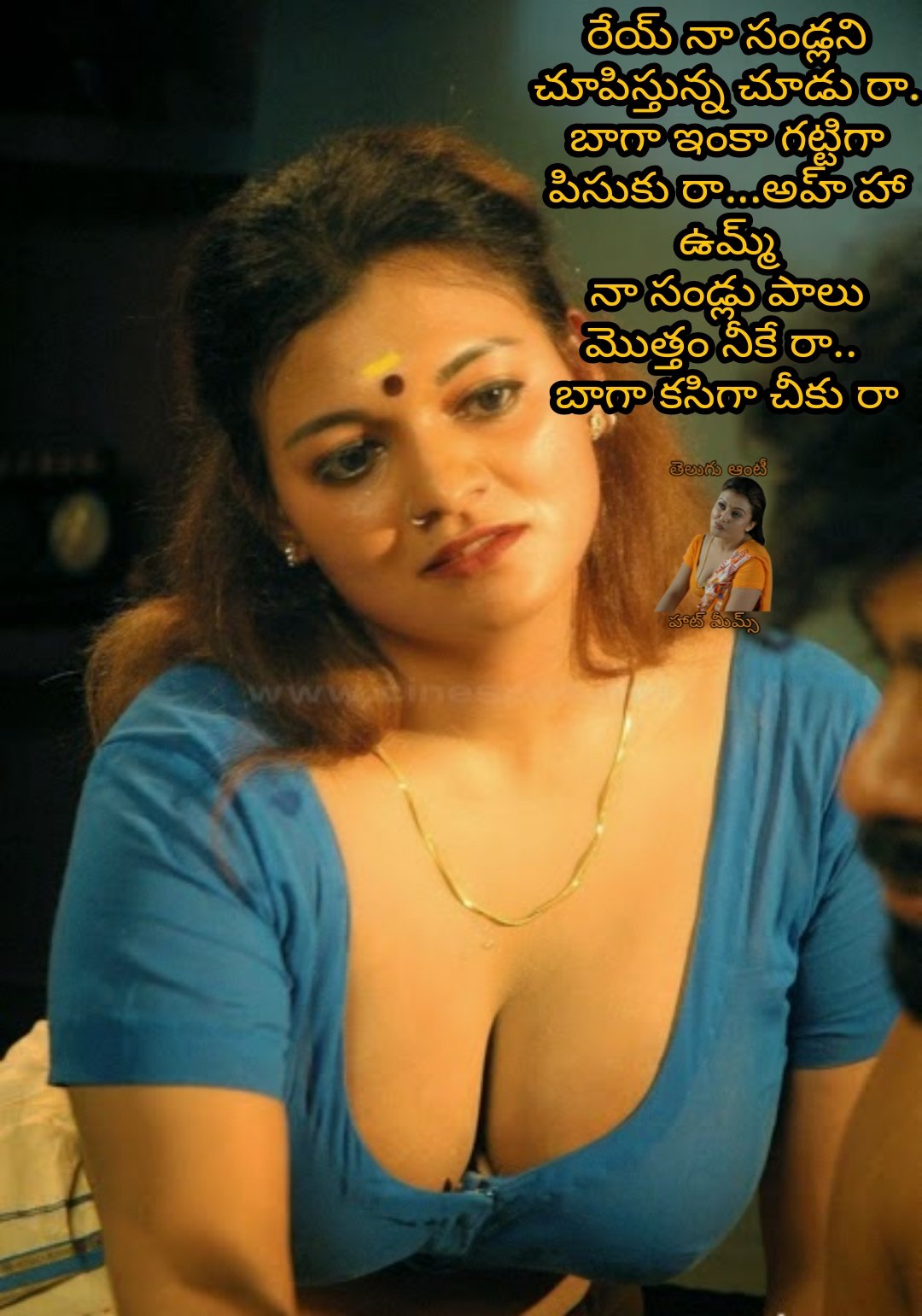 telugu aunty sallu