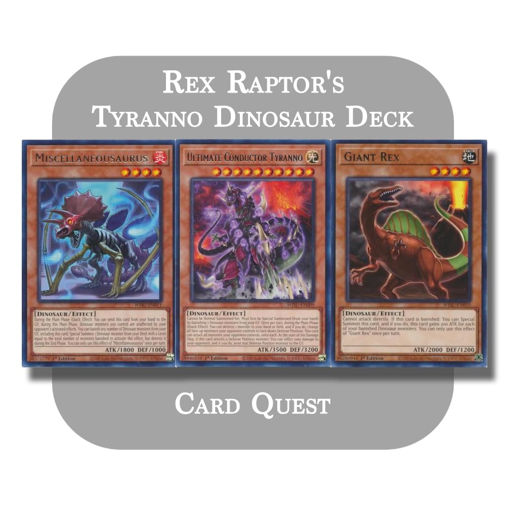 dino decks yugioh