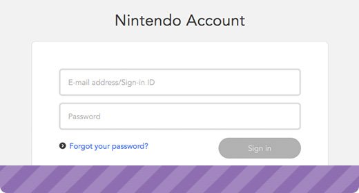 create nintendo id