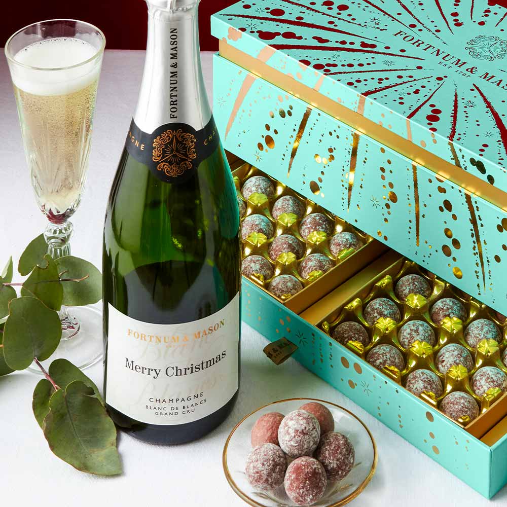 fortnum and mason personalised champagne