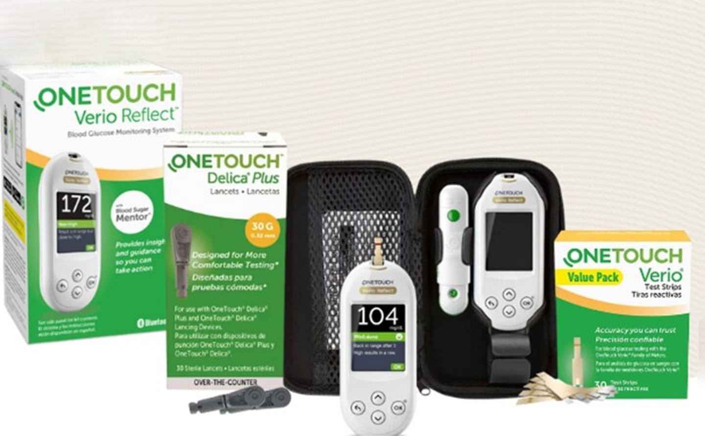 one touch diabetic meters