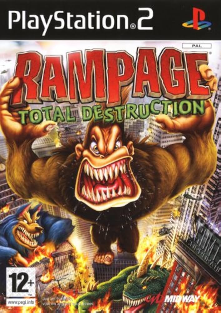 rampage total destruction gamecube