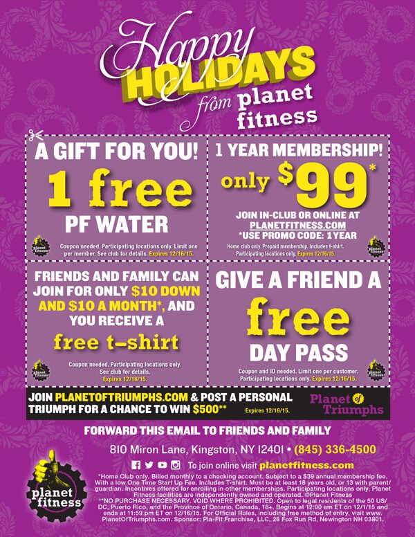 planet fitness promo codes