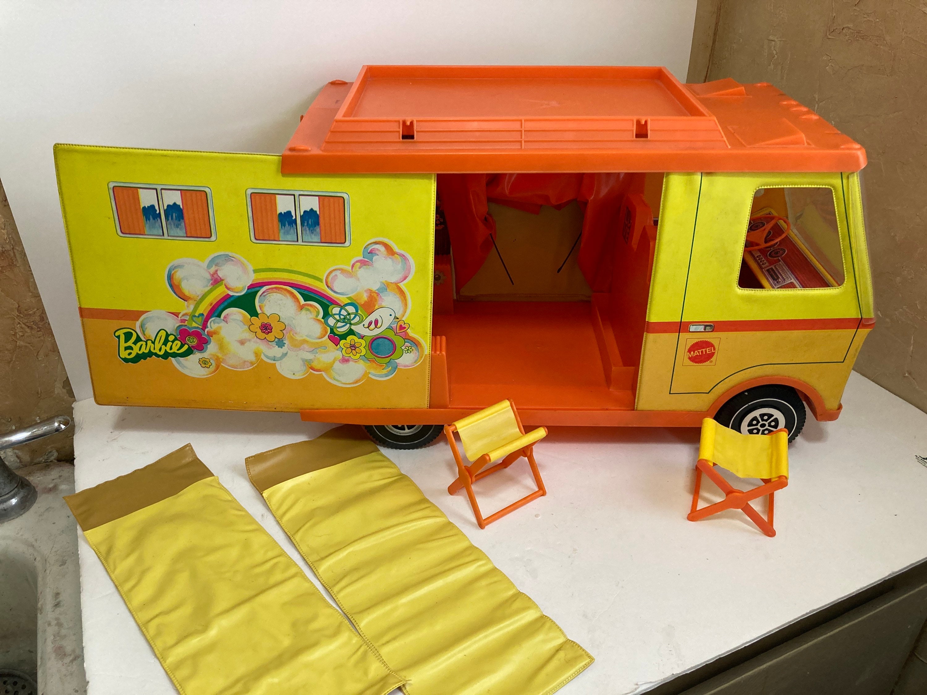 vintage barbie camper