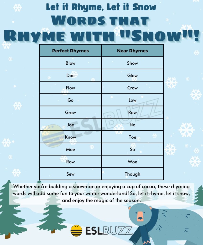 words that rhyme with cold