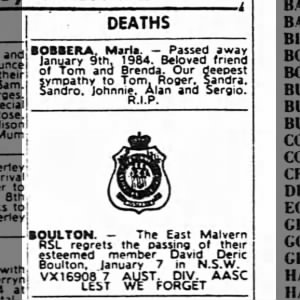 the melbourne age funeral notices