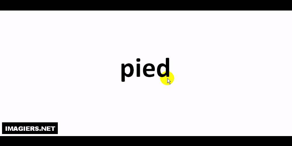 pied pronunciation