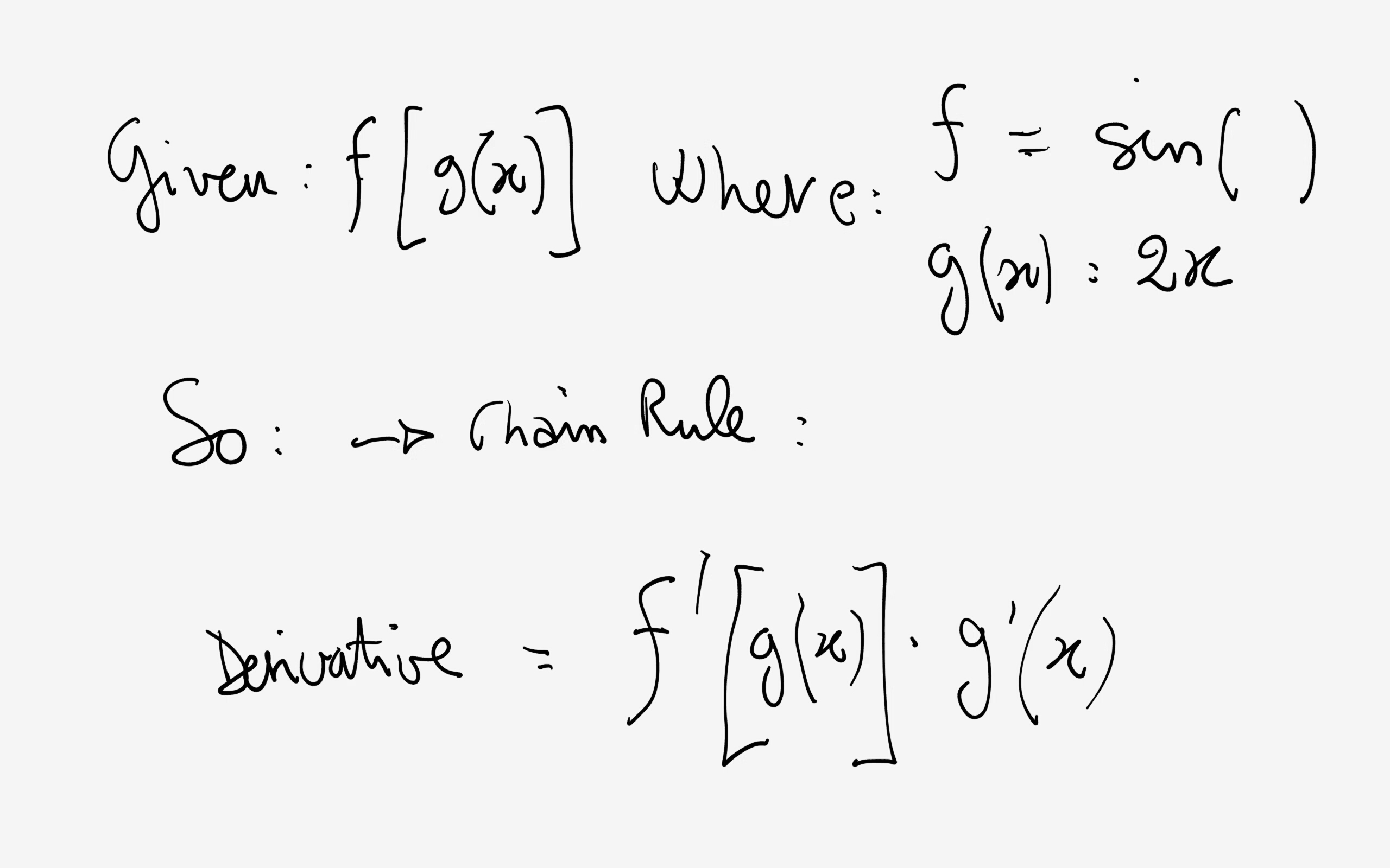 sin 2 x differentiation