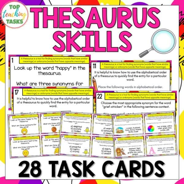 set up thesaurus