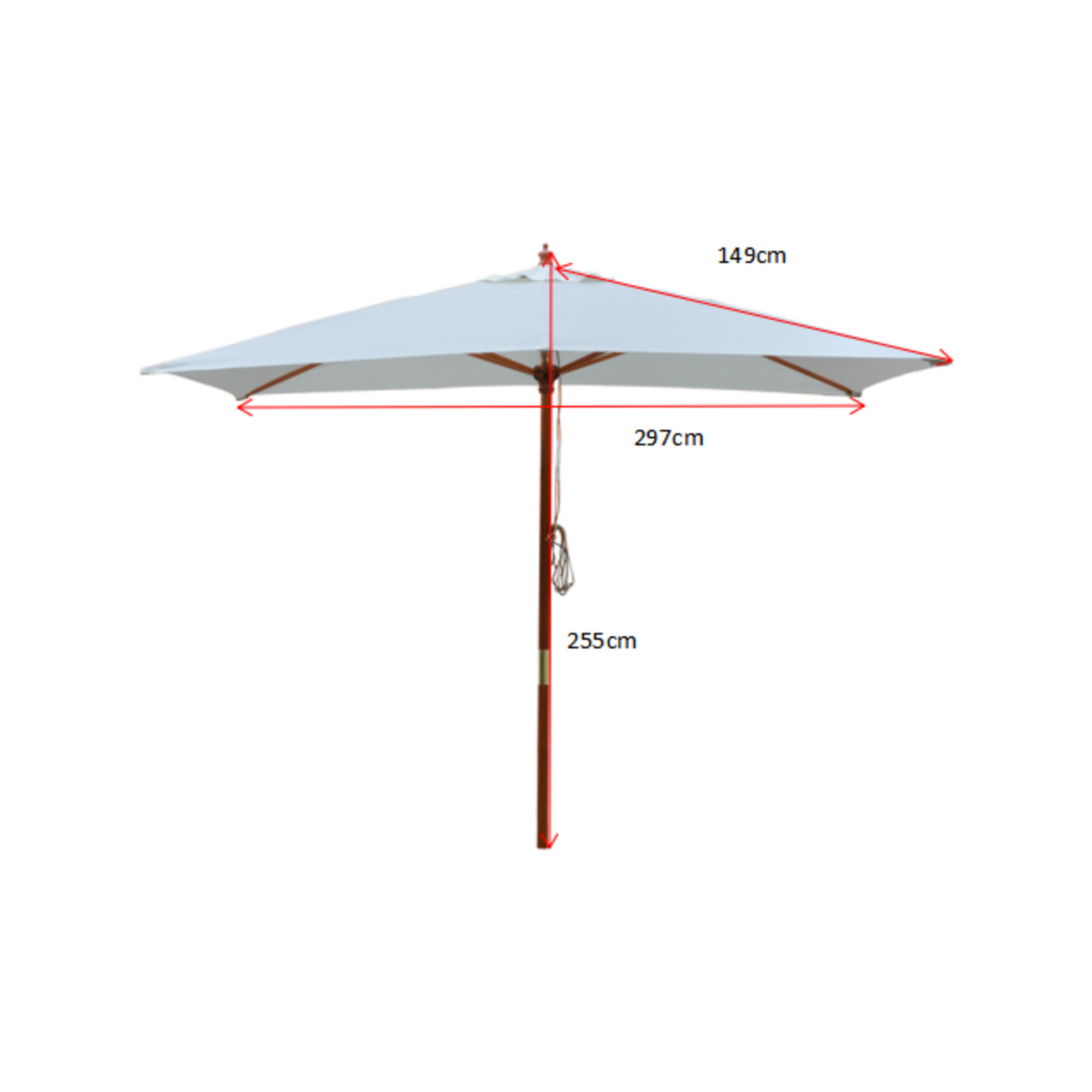 bunnings sun umbrellas