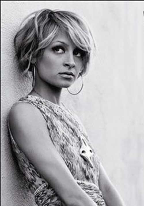 nicole richie short hair