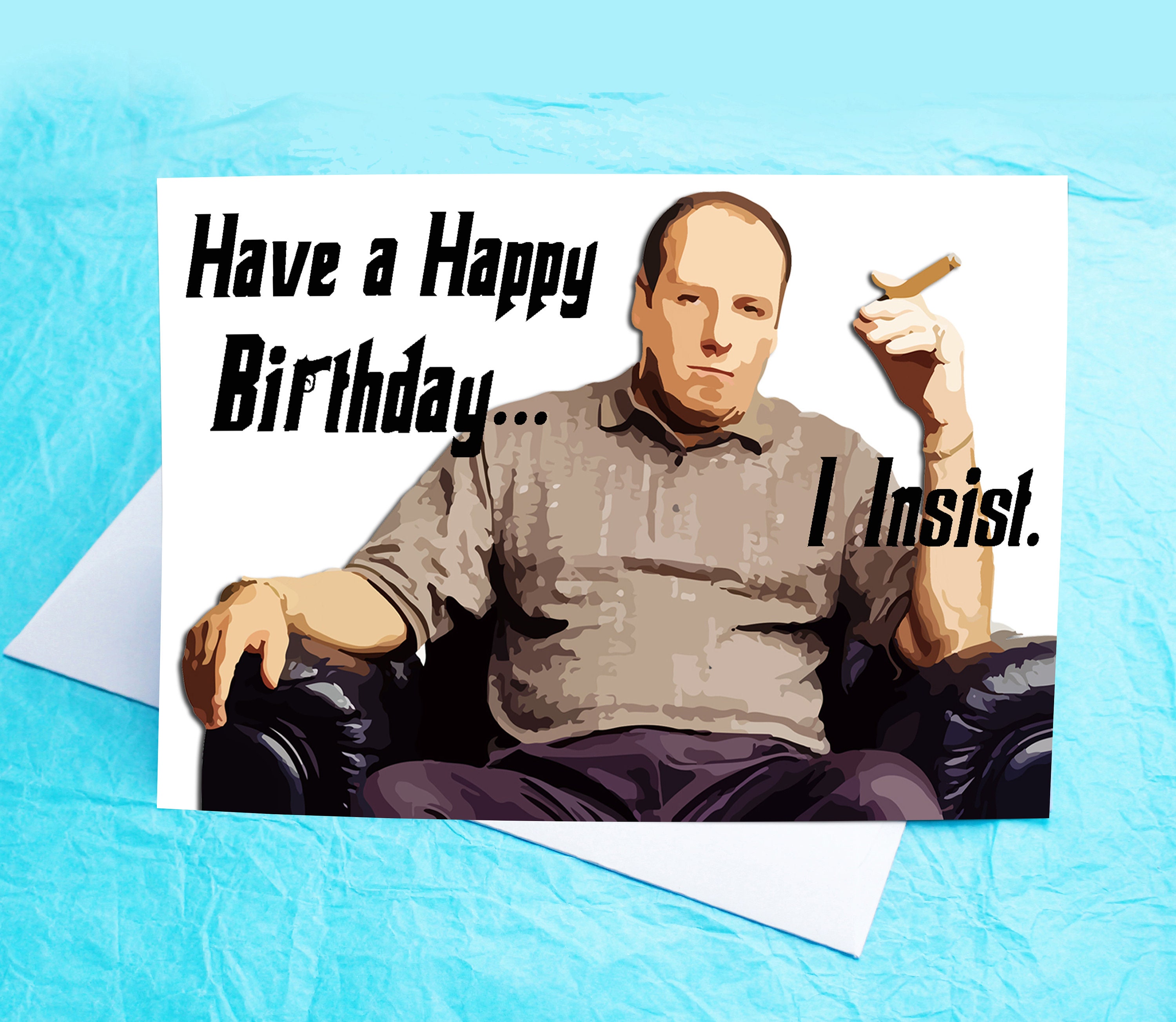 sopranos birthday card