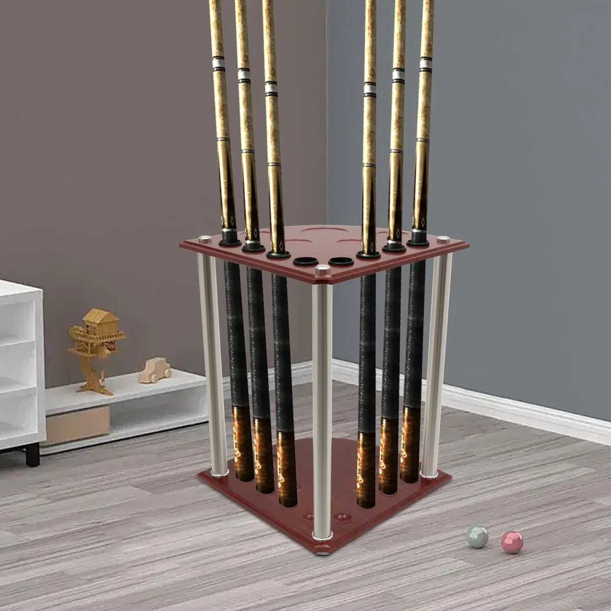 pool cue rack holder