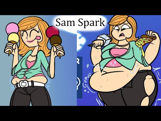 sam sparks weight gain