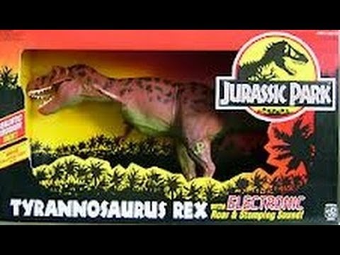 original jurassic park t rex toy