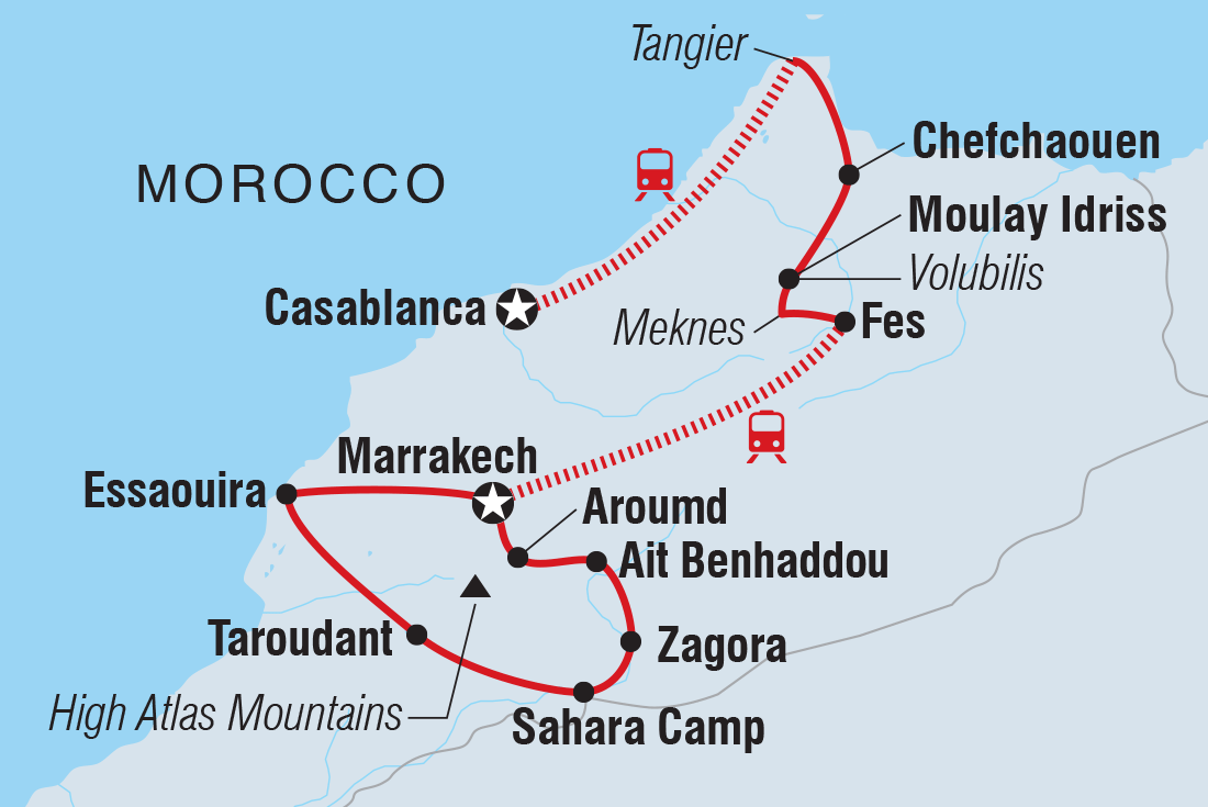 morocco encompassed