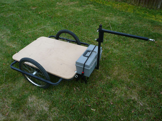 diy bicycle trailer