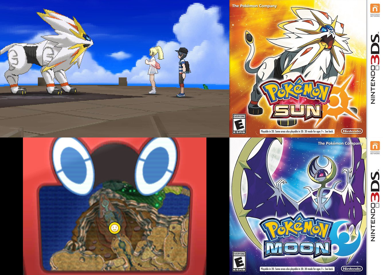 serebii sun and moon new pokemon