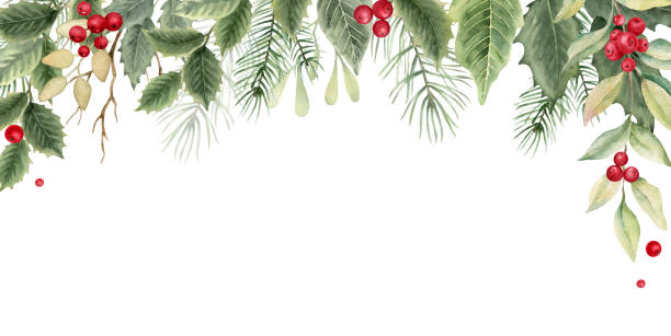 clip art christmas borders