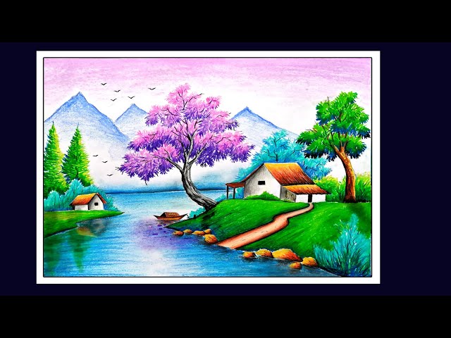 scenery drawing