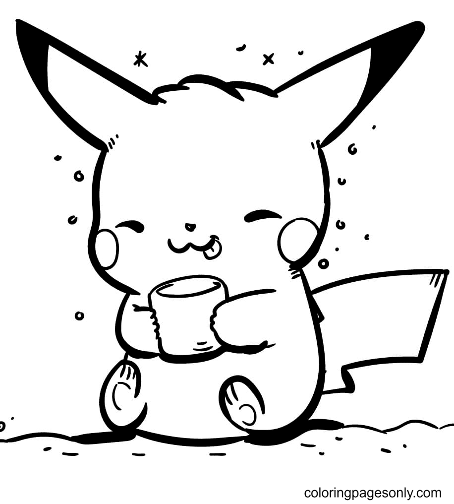 pikachu coloring pages