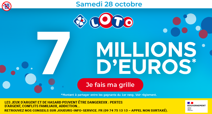 code loto 28 octobre 2023