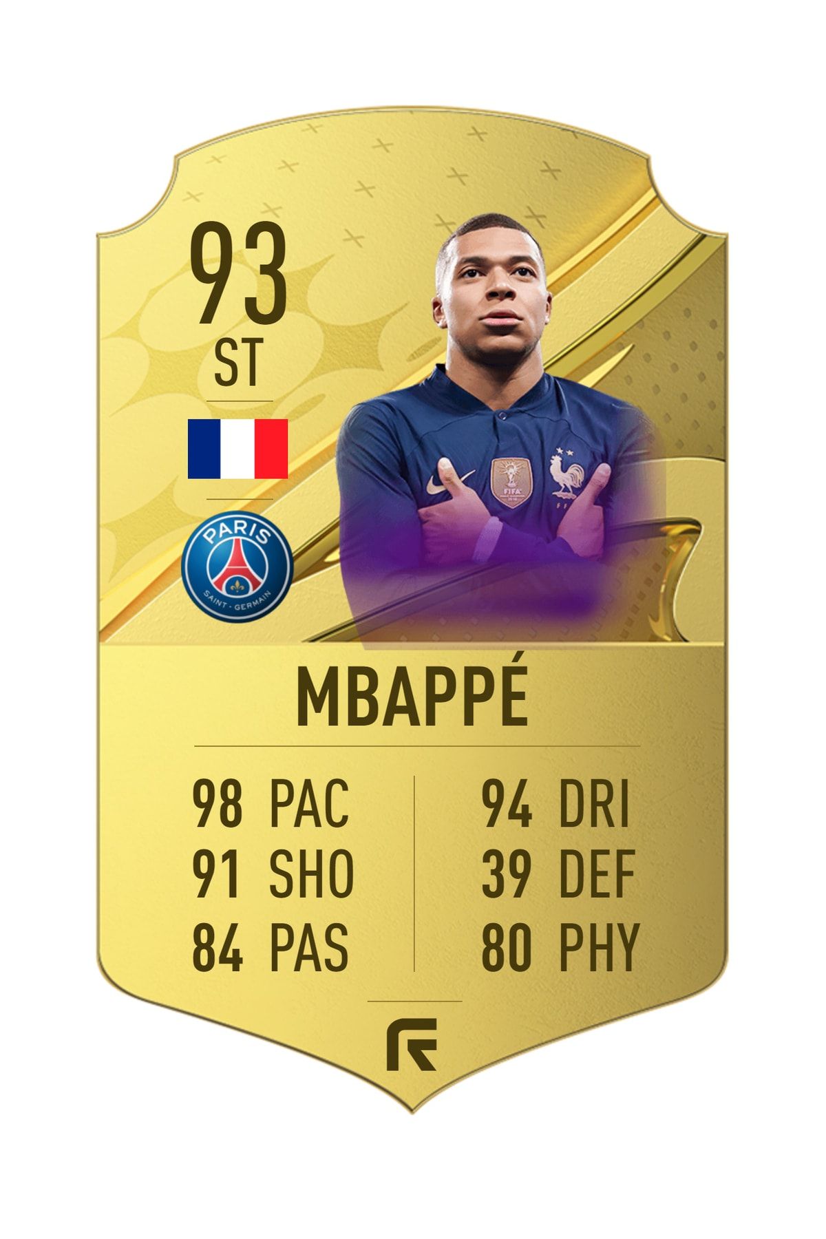 mbappe fifa card