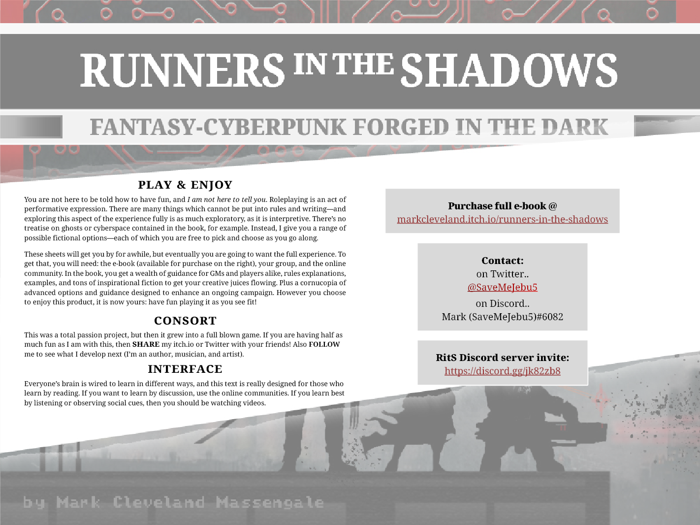 runners in the shadows pdf