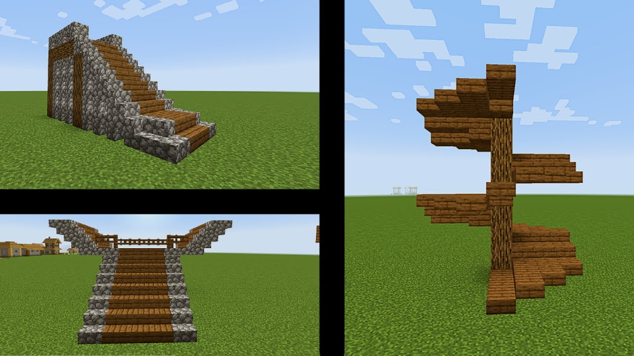 stairs ideas minecraft