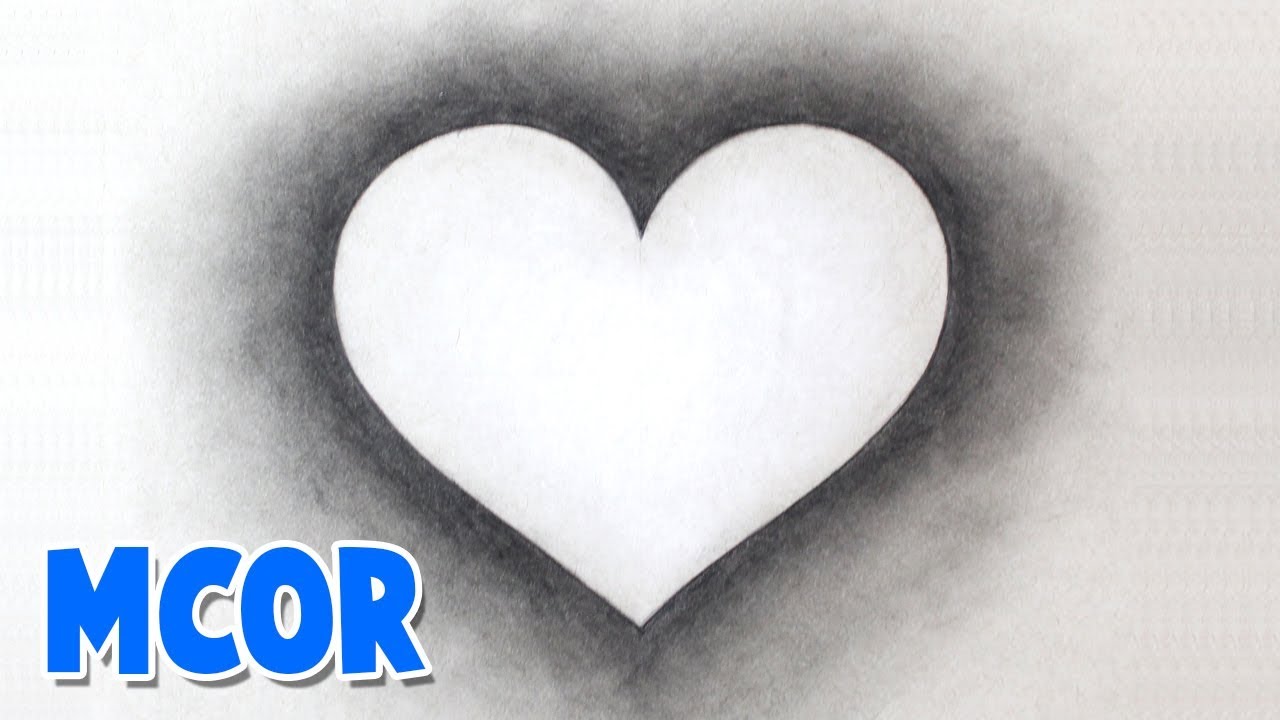 dibujo corazon facil