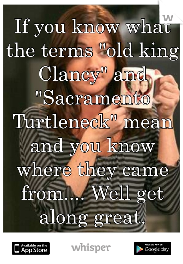 old king clancy meaning