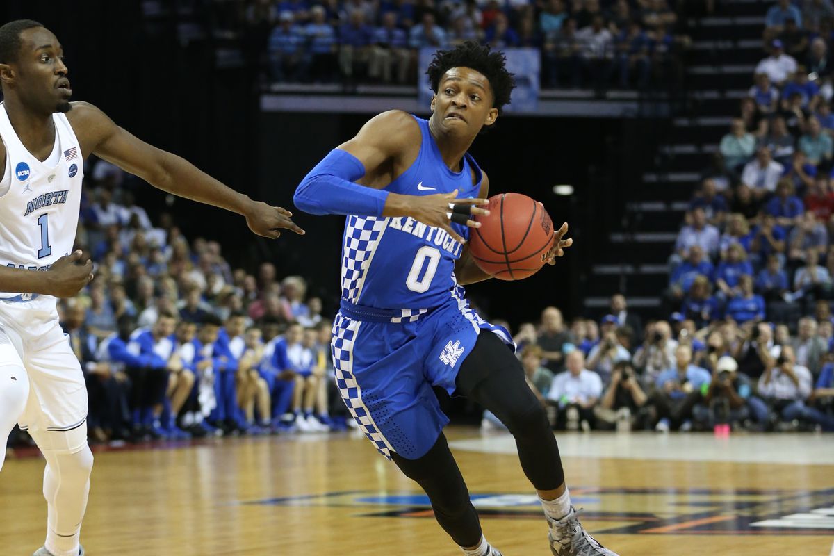 deaaron fox kentucky stats