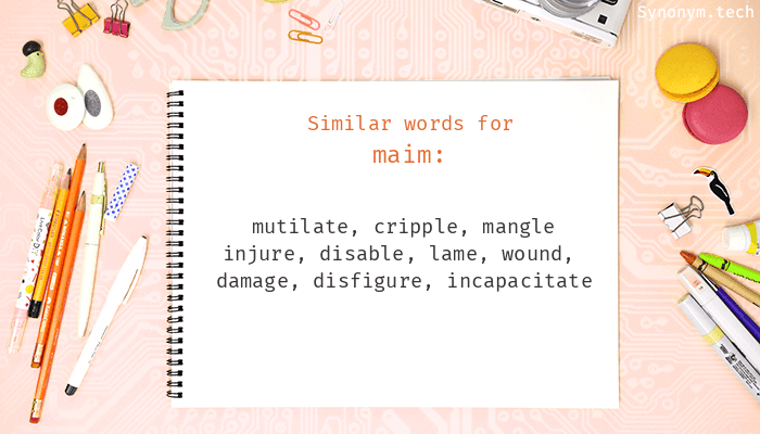 maim synonym