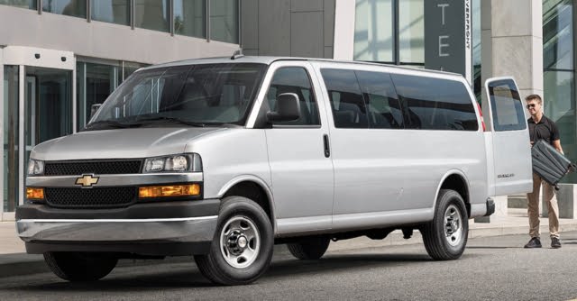 used chevy cargo van