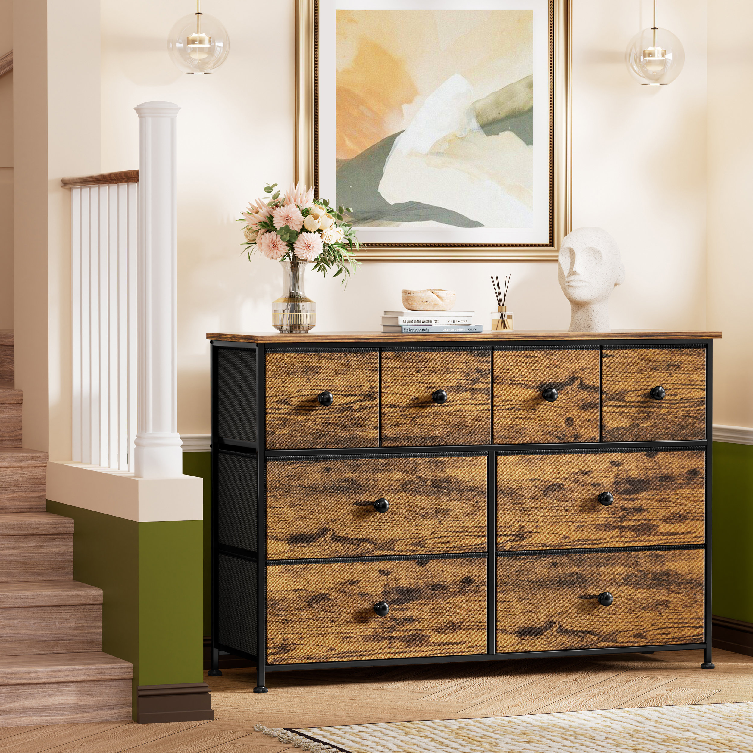 wood dressers and chests