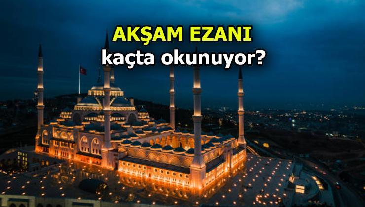 ankara akşam namazı