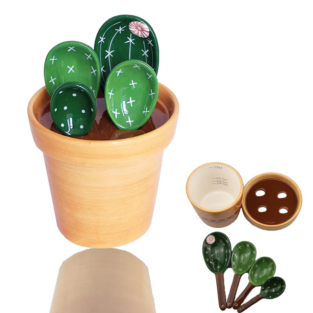 cactus measuring spoon